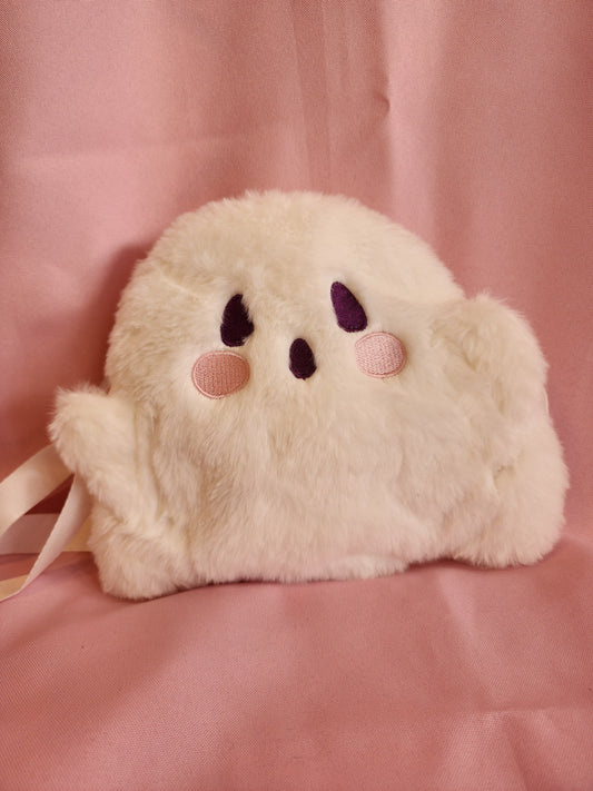 Mini Fuzzy Ghost Bag