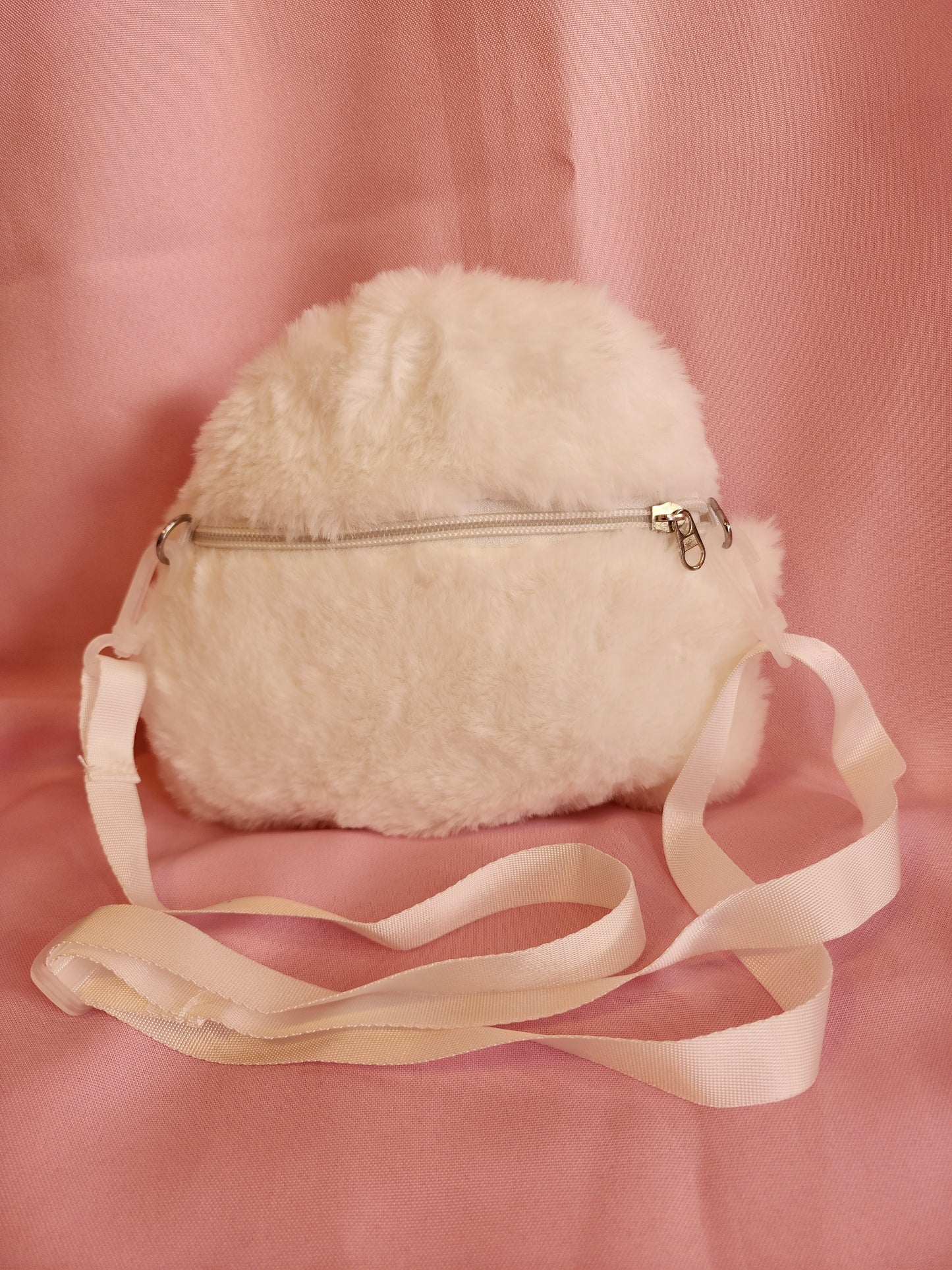 Mini Fuzzy Ghost Bag