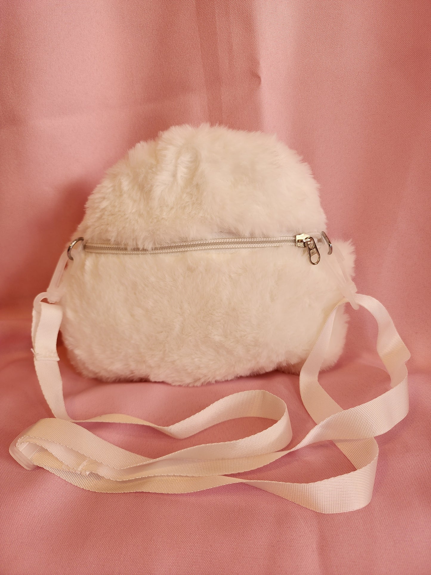 Mini Fuzzy Ghost Bag