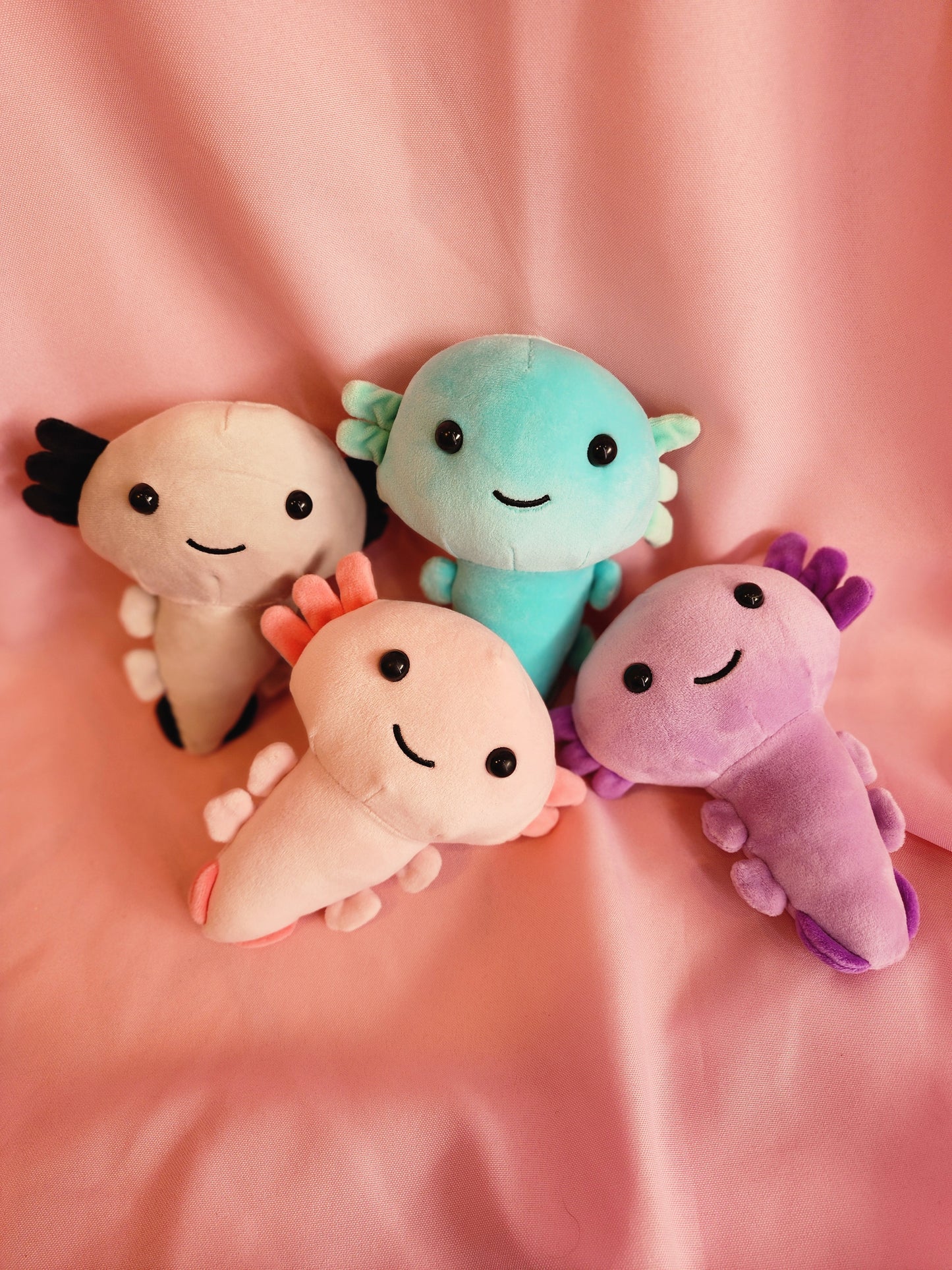 Axolotl Plushies