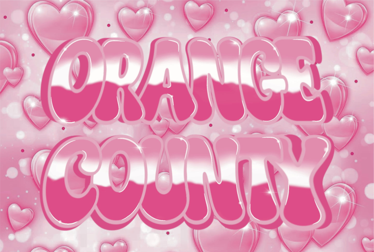 Orange Country Sticker