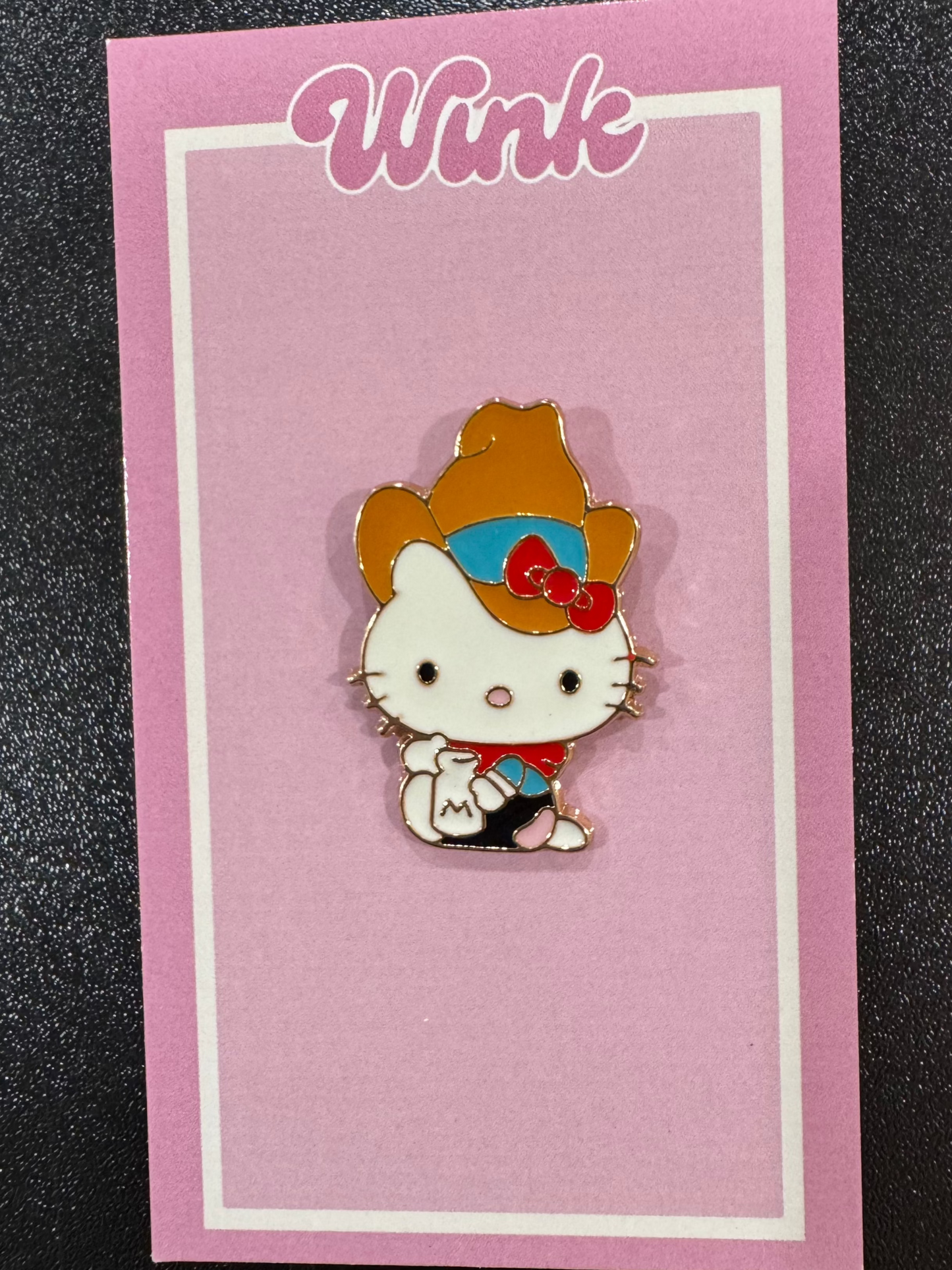 Cowboy Kitty Pin