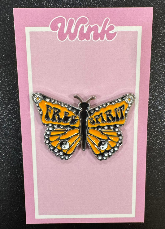 Free Spirit Butterfly Pin